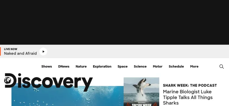 Screenshot Discovery Channel