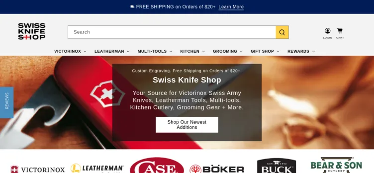 Screenshot SwissKnifeShop
