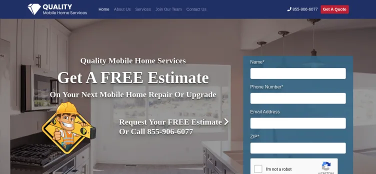 Screenshot Quality Mobile Home Services