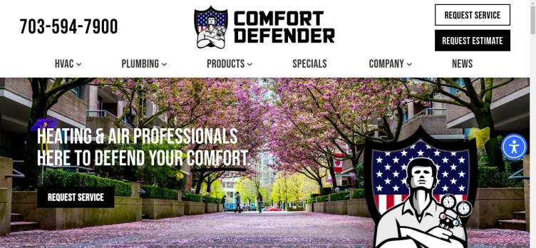 Screenshot Comfort Defender