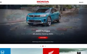 Honda Motor website