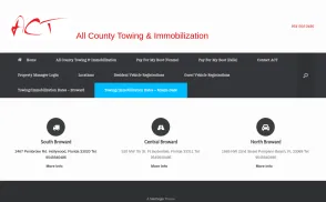 All County Towing website