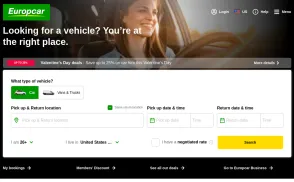 Europcar International website