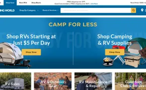 Camping World website