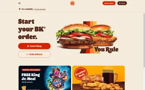 Burger King website