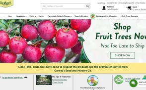 Burgess Seed & Plant Co website