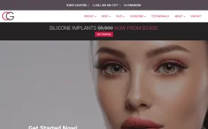 CG Cosmetic Surgery website