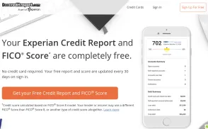 Free Credit Report website