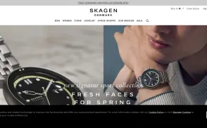 Skagen website