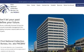 First National Collection Bureau [FNCB] website
