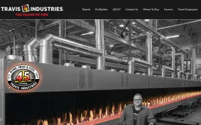 Travis Industries website