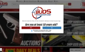 BudsGunShop.com website