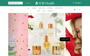 YOR Health website
