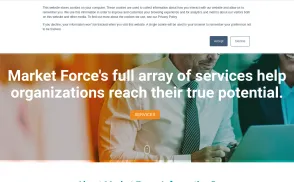 Market Force Information website