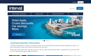Interval International / IntervalWorld.com website