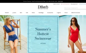 Dillard's website