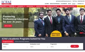 ICFAI University Group website