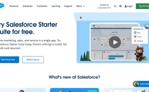 SalesForce website