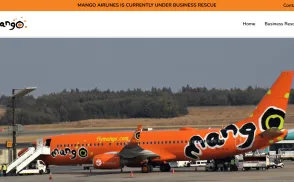 Mango Airlines website
