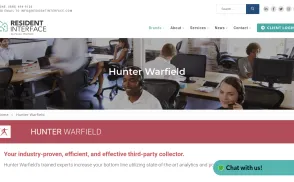 Hunter Warfield website