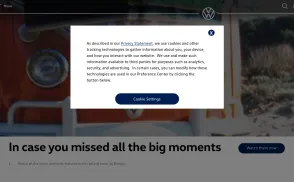 Volkswagen website