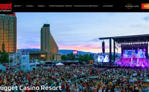 Nugget Casino & Resort website