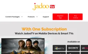 Jadoo TV website