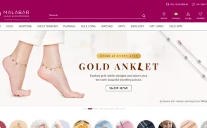 Malabar Gold & Diamonds website