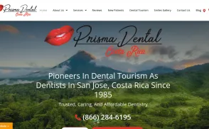 Prisma Dental website