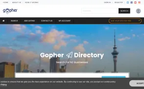 Gopher website