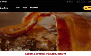 Hardee's Restaurants website