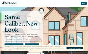 Caliber Home Loans website