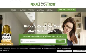 Pearle Vision website