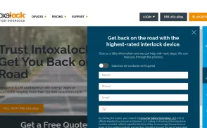 Intoxalock website