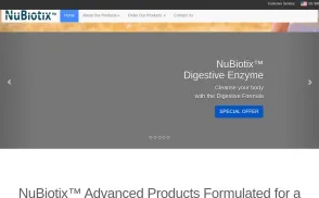 NuBiotix Health Sciences website