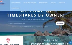 Timeshares By Owner website