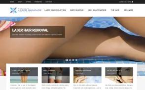 American Laser Skincare website