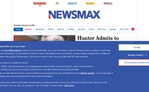 Newsmax Media website