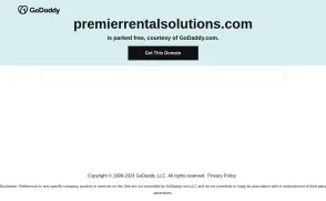 Premier Rental Solutions website