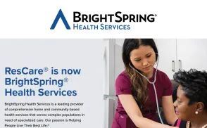 ResCare / BrightSpring Health Services website