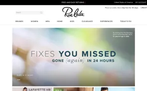Rue La La website