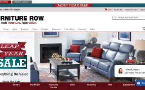 Furniture Row website