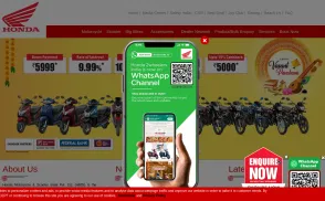 Honda Motorcycle & Scooter India (HMSI) website