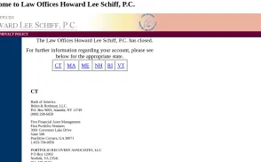Law Offices Howard Lee Schiff website