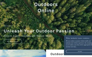 Outdoors Online website