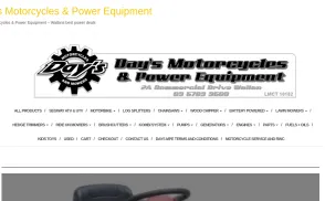 Days Motorcycles & Power Equipment website