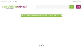 Gardening Express website