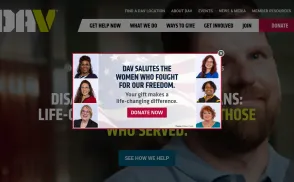 Disabled American Veterans [DAV] website
