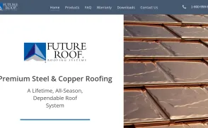 Future Roof website