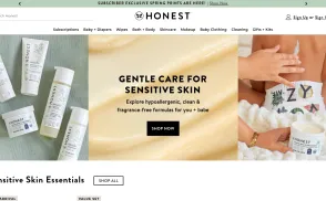 The Honest Company website